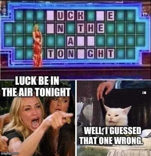 Guessed wrong